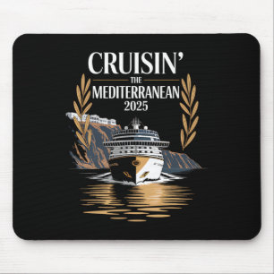 Kreuzfahrt im Mittelmeer 2025 Reise Mousepad