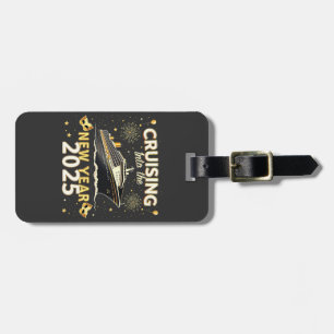 Kreuzfahrt in das neue Jahr 2025 Gepäckanhänger
