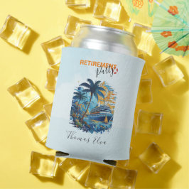 Kreuzfahrt in das Party der Pensionierung, Kreuzfa Dosenkühler