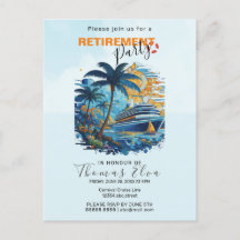 Kreuzfahrt in das Party der Pensionierung, Kreuzfa