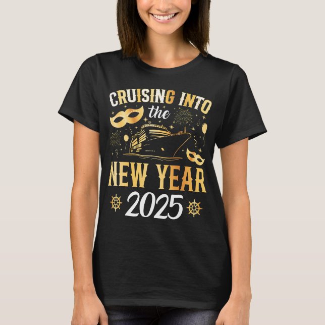 Kreuzfahrt in die Neujahrsreise 2025 - Frauen T-Shirt (Vorderseite)