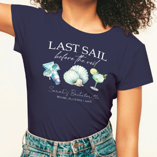 Kreuzfahrt Junggesellinnenabschied Maßanfertigung  T-Shirt