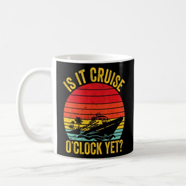 Kreuzfahrt Kreuzfahrtschiff Retro ist es Kreuzfahr Kaffeetasse (Links)