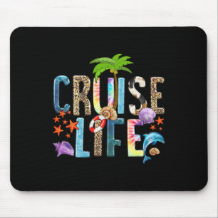 Kreuzfahrt Leben 2025 Freunde Familie Urlaub  Mousepad