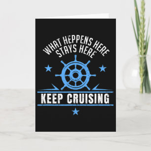 Kreuzfahrt Lustiger Spruch Kreuzfahrtschiff Urlaub Karte