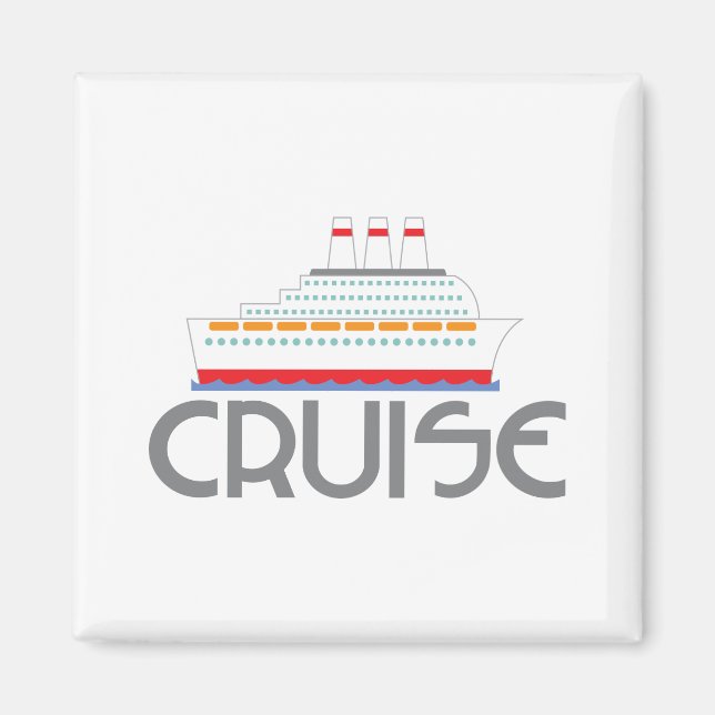 Kreuzfahrt Magnet (Vorne)
