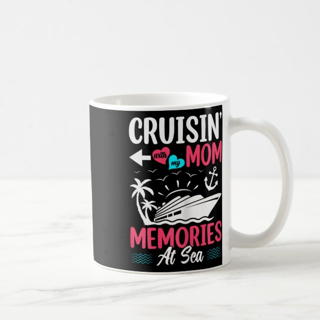 Kreuzfahrt mit meiner Mutter Erinnerungen auf See  Kaffeetasse (Rechts)