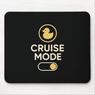 Kreuzfahrt-Modus-Enten-Umschalter Retro-Urlaubssti Mousepad