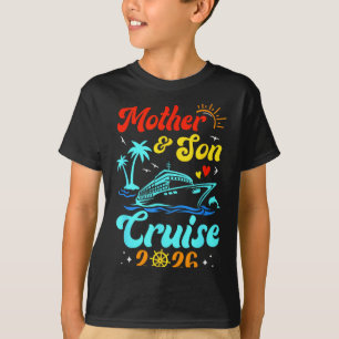 Kreuzfahrt Mutter Sohn 2026 Familie Passende Reise T-Shirt