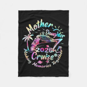 Kreuzfahrt Mutter-Tochter-Trip 2026 Lustige Mom-To Fleecedecke