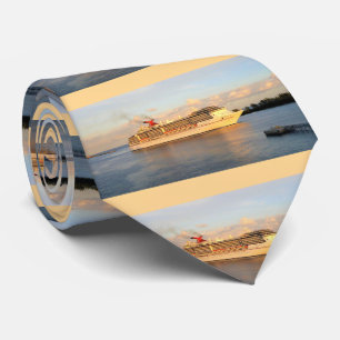 Kreuzfahrt nach Nassau Stripe Krawatte