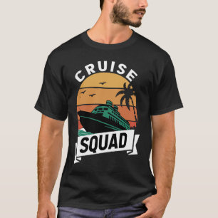 Kreuzfahrt Squad Familie Matching Kreuzfahrt Urlau T-Shirt