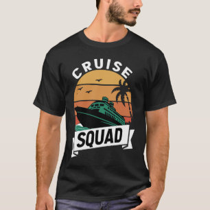 Kreuzfahrt Squad Familie Matching Kreuzfahrt Urlau T-Shirt