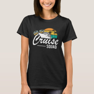 Kreuzfahrt Squad Familie Matching Kreuzfahrt Urlau T-Shirt