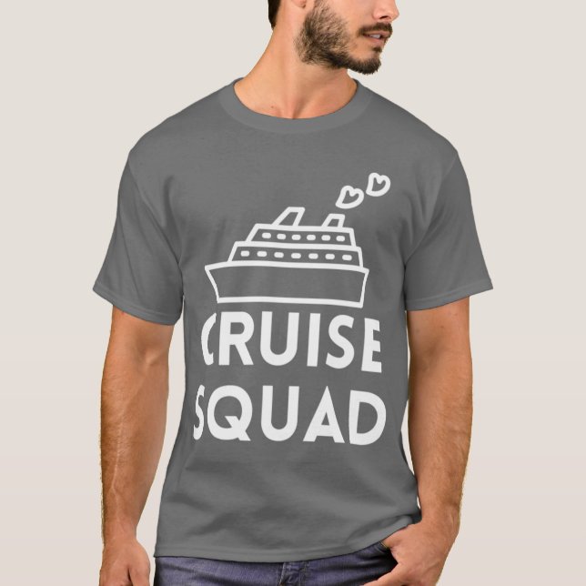 Kreuzfahrt-Squad-Mädchen T-Shirt (Vorderseite)