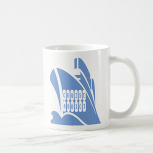 Kreuzfahrt-Süchtiger. Ein Becher für Kreuzfahrtlie Tasse