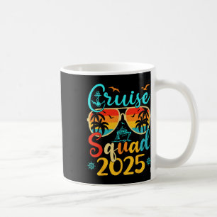 Kreuzfahrt-Team 2025 Sommerferien Familie passend Kaffeetasse