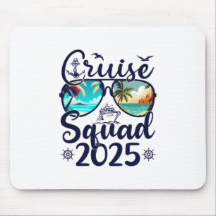 Kreuzfahrt-Team 2025 Sommerferien passende Familie Mousepad