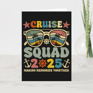Kreuzfahrt-Team 2025 Sommerurlaub passende Familie Karte