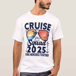 Kreuzfahrt-Team 2025 Sommerurlaubs-Reisegruppen-Ma T-Shirt