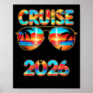 Kreuzfahrt-Team 2026 Sommer Gemeinsam Erinnerungen Poster