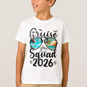 Kreuzfahrt-Team 2026 Sommerferien Familie passend T-Shirt