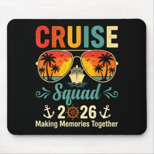 Kreuzfahrt-Team 2026 Sommerferien passende Familie Mousepad