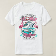 Kreuzfahrt-Trubel-Flamingo-Spaß-Grafik