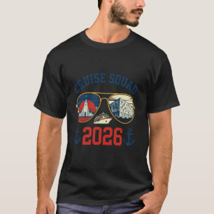 Kreuzfahrt-Trupp Reykjavik Urlaubsreise 2026 T-Shirt