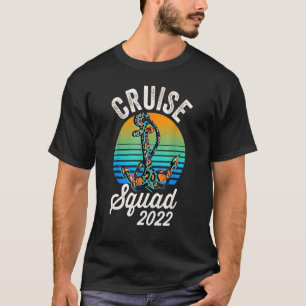 Kreuzfahrt-Truppe 2022 Kuhleder Leopard-Anker-Kre T-Shirt