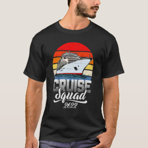 Kreuzfahrt-Truppe 2022 Vintage passende Familiensc T-Shirt