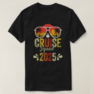 Kreuzfahrt-Truppe 2025 Passende Sommerferien Famil T-Shirt