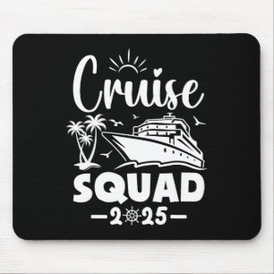 Kreuzfahrt-Truppe 2025 Urlaub passende Familie Mousepad