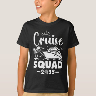 Kreuzfahrt-Truppe 2025 Urlaub passende Familie T-Shirt