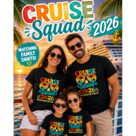 Kreuzfahrt-Truppe 2026 - Familienurlaub-Passende-S T-Shirt
