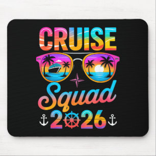 Kreuzfahrt-Truppe 2026 Sommer Familien-Matching-Re Mousepad