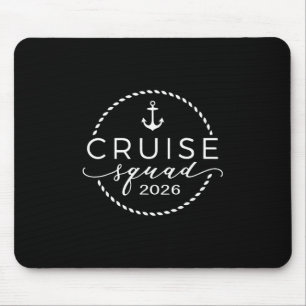 Kreuzfahrt-Truppe 2026 Sommerferien passende Famil Mousepad