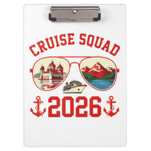 Kreuzfahrt-Truppe Schweiz Urlaubsreise 2026 Klemmbrett