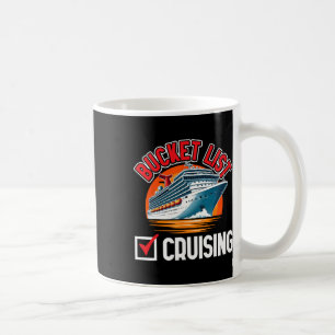 Kreuzfahrt-Urlaub Bucket List Kreuzfahrten Kaffeetasse