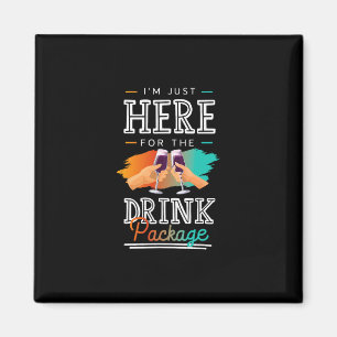 Kreuzfahrt-Urlaub Lustiges Trinken Schwanz-Party-S Magnet