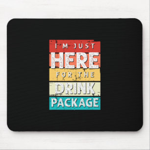 Kreuzfahrt-Urlaub Lustiges Trinken Schwanz-Party-S Mousepad