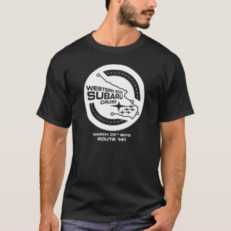 Kreuzfahrt Western-Iowas Subaru (dunkel) T-Shirt
