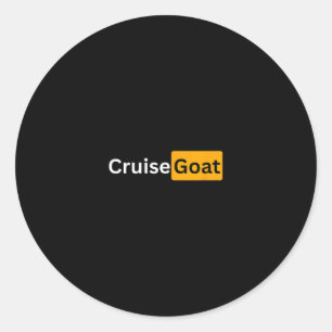 Kreuzfahrt Ziege - Y Cruising Bon Voyage Geschenke Runder Aufkleber