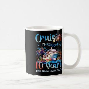 Kreuzfahrt zum 10-jährigen Jubiläum Cruisin Throug Kaffeetasse