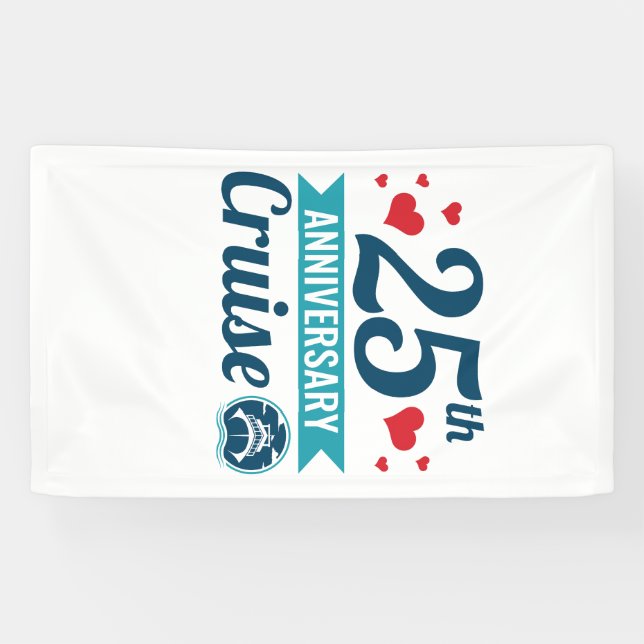 Kreuzfahrt zum 25. Jubiläum Banner (Horizontal)