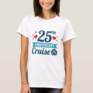 Kreuzfahrt zum 25. Jubiläum T-Shirt
