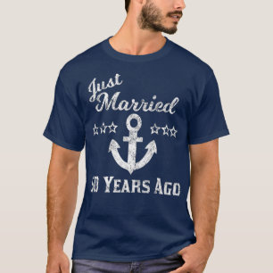 Kreuzfahrt zum 50. Hochzeitstag nur verheiratet 50 T-Shirt