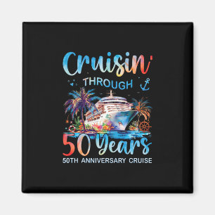 Kreuzfahrt zum 50-jährigen Jubiläum Cruisin Throug Magnet