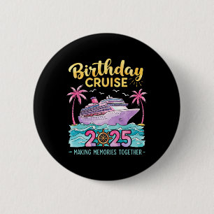 Kreuzfahrt zum Geburtstag 2025 Gemeinsame Erinneru Button