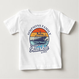 Kreuzfahrt zur Alaska Custom Family Matching Group Baby T-shirt